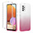 Custodia Silicone Trasparente Ultra Sottile Morbida Cover Fronte e Retro 360 Gradi Sfumato ZJ2 per Samsung Galaxy M32 5G Rosa
