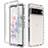 Chiaro Custodia Silicone Trasparente Ultra Sottile Morbida Cover Fronte e Retro 360 per Google Pixel 7 5G Chiaro