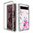 Custodia Silicone Trasparente Ultra Sottile Morbida Cover Fronte e Retro 360 per Google Pixel 7 Pro 5G Rosa