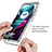 Custodia Silicone Trasparente Ultra Sottile Morbida Cover Fronte e Retro 360 per Motorola Moto Edge S30 5G Chiaro