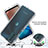 Custodia Silicone Trasparente Ultra Sottile Morbida Cover Fronte e Retro 360 per Motorola Moto G42 Chiaro