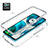 Custodia Silicone Trasparente Ultra Sottile Morbida Cover Fronte e Retro 360 per Motorola MOTO G52 Chiaro