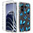 Custodia Silicone Trasparente Ultra Sottile Morbida Cover Fronte e Retro 360 per OnePlus 10 Pro 5G Blu