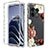 Custodia Silicone Trasparente Ultra Sottile Morbida Cover Fronte e Retro 360 per OnePlus 10 Pro 5G Marrone