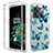 Custodia Silicone Trasparente Ultra Sottile Morbida Cover Fronte e Retro 360 per OnePlus Ace Pro 5G Blu