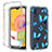 Custodia Silicone Trasparente Ultra Sottile Morbida Cover Fronte e Retro 360 per Samsung Galaxy A01 SM-A015 Blu