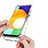 Custodia Silicone Trasparente Ultra Sottile Morbida Cover Fronte e Retro 360 per Samsung Galaxy A03s Chiaro
