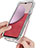Custodia Silicone Trasparente Ultra Sottile Morbida Cover Fronte e Retro 360 per Samsung Galaxy A14 5G