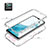 Custodia Silicone Trasparente Ultra Sottile Morbida Cover Fronte e Retro 360 per Samsung Galaxy A23 5G