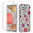 Custodia Silicone Trasparente Ultra Sottile Morbida Cover Fronte e Retro 360 per Samsung Galaxy A42 5G Rosso