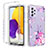 Custodia Silicone Trasparente Ultra Sottile Morbida Cover Fronte e Retro 360 per Samsung Galaxy A72 5G