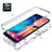 Custodia Silicone Trasparente Ultra Sottile Morbida Cover Fronte e Retro 360 per Samsung Galaxy M10S