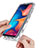 Custodia Silicone Trasparente Ultra Sottile Morbida Cover Fronte e Retro 360 per Samsung Galaxy M10S