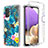 Custodia Silicone Trasparente Ultra Sottile Morbida Cover Fronte e Retro 360 per Samsung Galaxy M32 5G