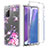 Custodia Silicone Trasparente Ultra Sottile Morbida Cover Fronte e Retro 360 per Samsung Galaxy Note 20 5G Rosa