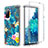 Custodia Silicone Trasparente Ultra Sottile Morbida Cover Fronte e Retro 360 per Samsung Galaxy S20 FE 5G Cielo Blu