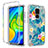 Custodia Silicone Trasparente Ultra Sottile Morbida Cover Fronte e Retro 360 per Xiaomi Redmi Note 9 Cielo Blu