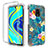 Custodia Silicone Trasparente Ultra Sottile Morbida Cover Fronte e Retro 360 per Xiaomi Redmi Note 9S Cielo Blu