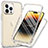 Custodia Silicone Trasparente Ultra Sottile Morbida Cover Fronte e Retro 360 ZJ1 per Apple iPhone 13 Pro Chiaro