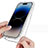 Custodia Silicone Trasparente Ultra Sottile Morbida Cover Fronte e Retro 360 ZJ1 per Apple iPhone 14 Pro