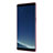 Custodia Silicone Trasparente Ultra Sottile Morbida H01 per Samsung Galaxy Note 8 Duos N950F Rosa