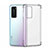 Custodia Silicone Trasparente Ultra Sottile Morbida K01 per Huawei P40 Pro Chiaro