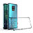 Chiaro Custodia Silicone Trasparente Ultra Sottile Morbida K01 per Xiaomi Redmi Note 9 Pro Max Chiaro