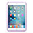 Custodia Silicone Trasparente Ultra Sottile Morbida per Apple iPad Mini 4 Viola