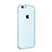 Custodia Silicone Trasparente Ultra Sottile Morbida per Apple iPhone 6 Plus Blu