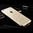 Custodia Silicone Trasparente Ultra Sottile Morbida per Apple iPhone 6 Plus Oro