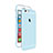 Custodia Silicone Trasparente Ultra Sottile Morbida per Apple iPhone 6S Plus Blu