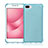 Custodia Silicone Trasparente Ultra Sottile Morbida per Asus Zenfone 4 Max ZC554KL Blu