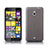Custodia Silicone Trasparente Ultra Sottile Morbida per Nokia Lumia 1320 Grigio