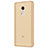 Custodia Silicone Trasparente Ultra Sottile Morbida Q02 per Xiaomi Redmi Note 4X High Edition Oro