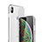 Custodia Silicone Trasparente Ultra Sottile Morbida R02 per Apple iPhone X Chiaro