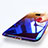 Custodia Silicone Trasparente Ultra Sottile Morbida Sfumato A02 per Apple iPhone 8 Plus Blu