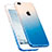 Custodia Silicone Trasparente Ultra Sottile Morbida Sfumato G01 per Apple iPhone 8 Plus Blu