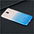 Custodia Silicone Trasparente Ultra Sottile Morbida Sfumato G01 per Huawei Maimang 6 Blu