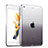 Custodia Silicone Trasparente Ultra Sottile Morbida Sfumato per Apple iPad Air Grigio
