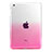 Custodia Silicone Trasparente Ultra Sottile Morbida Sfumato per Apple iPad Mini Rosa