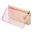 Custodia Silicone Trasparente Ultra Sottile Morbida Sfumato per Apple iPhone 5 Rosa