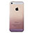 Custodia Silicone Trasparente Ultra Sottile Morbida Sfumato per Apple iPhone 5S Grigio