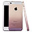 Custodia Silicone Trasparente Ultra Sottile Morbida Sfumato per Apple iPhone 5S Grigio