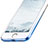 Custodia Silicone Trasparente Ultra Sottile Morbida Sfumato per Apple iPhone SE3 2022 Blu