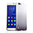 Custodia Silicone Trasparente Ultra Sottile Morbida Sfumato per Huawei Honor 6 Plus Grigio
