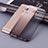 Custodia Silicone Trasparente Ultra Sottile Morbida Sfumato per Samsung Galaxy C7 SM-C7000 Grigio