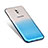 Custodia Silicone Trasparente Ultra Sottile Morbida Sfumato per Samsung Galaxy C8 C710F Blu