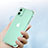 Custodia Silicone Trasparente Ultra Sottile Morbida T02 per Apple iPhone 11 Chiaro