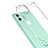 Custodia Silicone Trasparente Ultra Sottile Morbida T02 per Apple iPhone 11 Chiaro