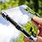 Custodia Silicone Trasparente Ultra Sottile Morbida T02 per Apple iPhone 5 Chiaro